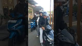 hati2 dulur balek kanan e 😍 broaziz vario150 motovlogger [upl. by Nahtnanhoj]