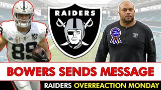 Brock Bowers Sends LOUD Message To The NFL  Raiders News  Overreaction Monday After Dolphins Game [upl. by Copeland556]