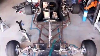 Homemade Go Kart Build Project 24 Paint Samples and New Shocks [upl. by Reckford]