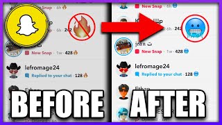 How to Change Streak Emoji on Snapchat 2024  Change Snapchat Streak Emoji EASILY [upl. by Niboc]