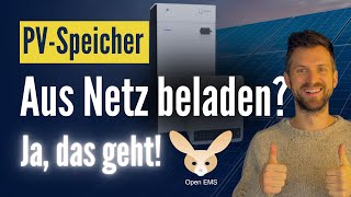 Photovoltaik Speicher aus dem Netz beladen So geht es  Fenecon FEMS [upl. by Amick]