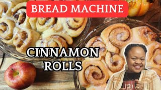 Easy Bread Machine Cinnamon Rolls [upl. by Devinna]