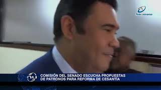 Comisión del Senado escucha propuestas de patronos para reforma de cesantía [upl. by Kessler]