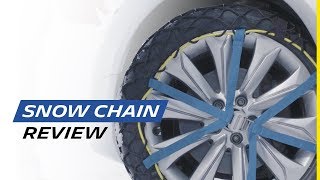 Stephane Sarrazin review of MICHELIN Snow Chain  Michelin [upl. by Asenad465]