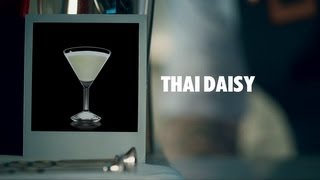 THAI DAISY DRINK RECIPE  HOW TO MIX [upl. by Salema]