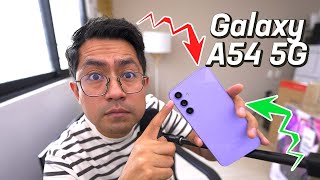 NO COMPRES el Galaxy A54 5G sin ver este video [upl. by Nofpets]