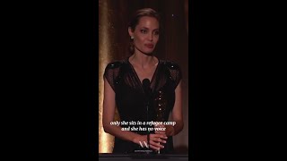 Angelina Jolies VIRAL Humanitarian Award Speech [upl. by Ruscher]