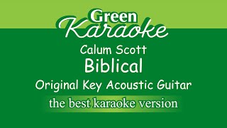 Calum Scott  Biblical Karaoke Acoustic Version [upl. by Landel]