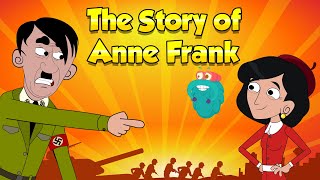 The Story Of Anne Frank  Who Was Anne Frank  The Dr Binocs Show  Peekaboo Kidz [upl. by Domel973]