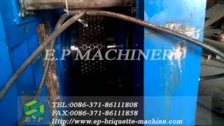 hydraulic pressure iron powder briquette machine  ball press machine [upl. by Fast]