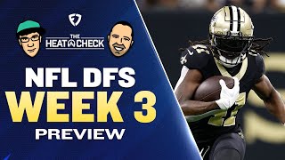 NFL DFS Week 3 Picks  FanDuel Lineup Advice [upl. by Dulcle947]