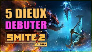 5 DIEUX PARFAIT POUR DEBUTER SMITE 1 amp 2  ► CONQUÊTE [upl. by Aicekal]