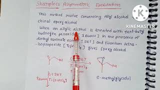 sharpless epoxidation [upl. by Lansing]