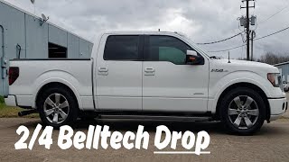 Ford F150 24 Belltech Drop Kit Installation 2wd amp 4x4 20092018 [upl. by Notsgnik]