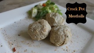 Crock Pot Meatballs [upl. by Cuhp]