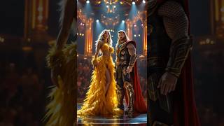 Thor and Loki Who Get Golden Buzzer On AGT magic talent agtauditions thor loki [upl. by Hsepid]