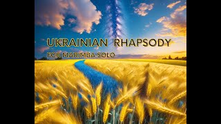 Ukrainian Rhapsody for Marimba solo by Sergei Golovko HD 1080p [upl. by Hiroko]