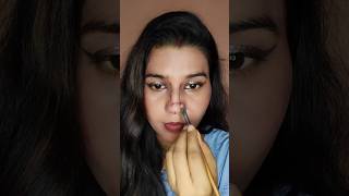 Nose Contour Tutorial 🤯🙀 [upl. by Assirral]