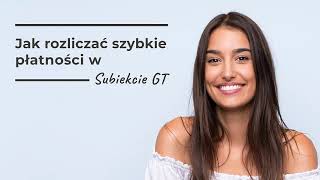 Jak rozliczać szybkie płatności w Subiekcie GT [upl. by Eladnor]