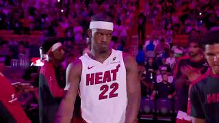 Miami Heat 202425 NBA Season Opener Intro  Starting Lineup Intro [upl. by Atem]