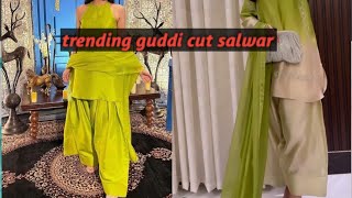 trending designer guddicut salwar and stitching [upl. by Silvan]