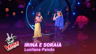 Irina e Soraia  “Lusitana Paixão”  1ª Gala  The Voice Gerações 2023 [upl. by Ohnuj]