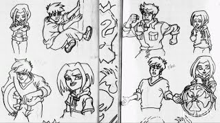 Drawing  Basic Drawing  Jackie Chan  Adventures of Jackie Chan  Jackie  Drawing Practice Ep1 [upl. by Notxap]