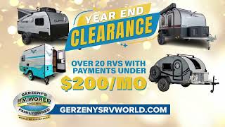 Gerzenys RV World Year End Clearance [upl. by Ursas]