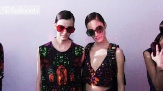 Osklen SpringSummer 2014 BACKSTAGE  Sao Paulo Fashion Week SPFW  FashionTV [upl. by Einnil933]