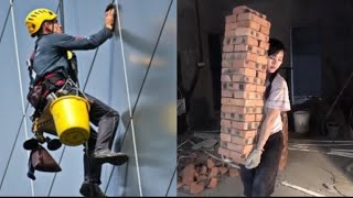 Runwaylie Satisfying videos of workers  Enjoy work  original sound [upl. by Bergmans86]