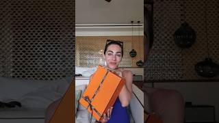 Hermes unboxing unboxing hermesunboxing airporthaul [upl. by Thant]