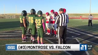 Montrose vs Falcon High School Football Highlights [upl. by Dloreg135]