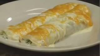 Vegetarian Cooking Spinach Enchiladas [upl. by Acalia]