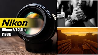 Nikon 50mm f12 AIs Vintage Lens Review Nikon Z6 ProRes Raw [upl. by Atiuqihs]