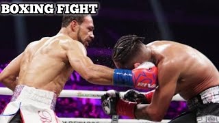 Mario Barrios USA vs Keith Thurman USA  BOXING fight HD 60 fpsmp4 [upl. by Retseh]