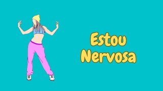 COREOGRAFIA ESTOU NERVOSA ENCANTO  LUÍZA  Tutorial e Dança [upl. by Deste236]