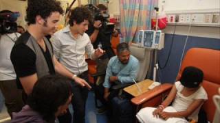 Jonas Brothers at Saint Jude Hospital for Jennifer Baho [upl. by Sac]