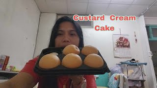 Yummy custard Cream Cake Review Taste 😋 MARGIETV [upl. by Connor]