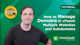 How to Manage Domains in cPanel  Multiple Websites and Subdomains [upl. by Zarihs]