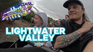 Is this the best family theme park Light water Valley Vlog 2024 [upl. by Esau]