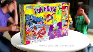 Children’s Games – DC super friends JOKER’S FUN HOUSE by Wonder Forge [upl. by Ileek]