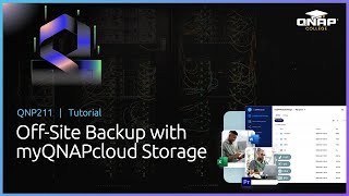 QNP211 OffSite Backup with myQNAPcloud Storage [upl. by Asiram524]