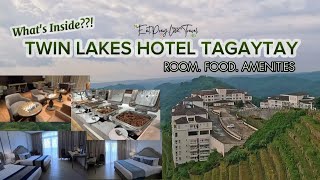 Twin Lakes Hotel Tagaytay Room Tour Breakfast Buffet amp Amenities  Eat Pray Love Travel [upl. by Irehj]