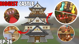 EP27  Build A Chinese Castle Part 3 In Minecraft Survival Series 121 [upl. by Desimone]