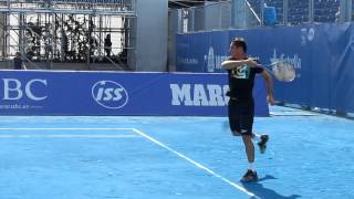 Nico almagro Powerful Forehand Blue clay [upl. by Denney333]