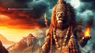 Powerful LakshmiNarasimha manthram Ugram Veeram MahaVishnum Mantra 1008 times Chant Powerful prayer [upl. by Yrod]