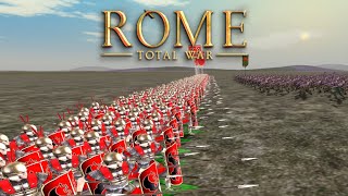 How Well Triarii Fare if They Are Placed on Top of Each Other in Rome Total War [upl. by Stan]