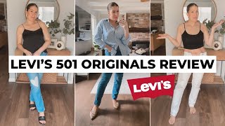 Levis 501 Womens Original Fit Review The Best Jeans Ever [upl. by Alletnahs629]