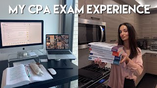 How I Passed All 4 Parts of the CPA Exam In 5 Months Tips Study Schedule  Template Results [upl. by Nohsal]