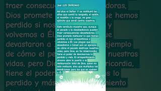 RESTITUIDOS POR LA MISERICORDIA DE DIOS🙏💖 biblia misericordia fegodjesus christianinspiration [upl. by Ssew]